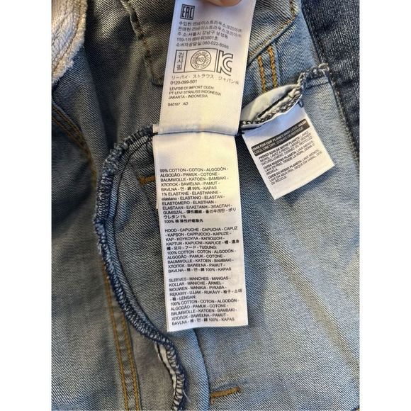 NWT Levi’s hybrid original trucker jacket size small - Picture 8 of 8